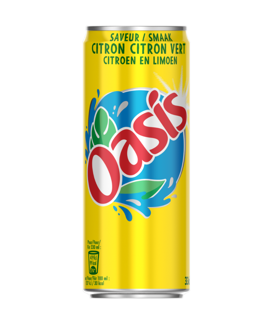 OASIS CITRON VERT 33CL