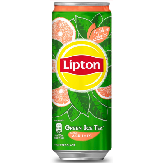 ICE TEA AGRUMES LIPTON 33CL
