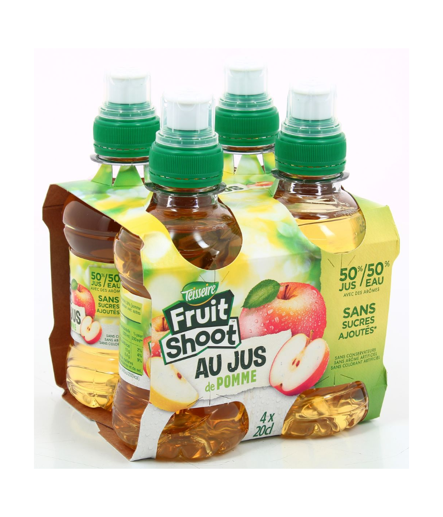 FRUIT SHOOT  POMME 4X20CL