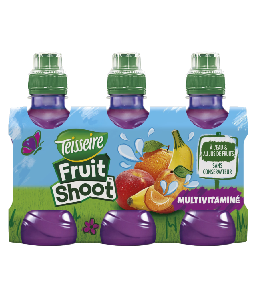 FRUIT SHOOT MULTIVITAMINE 6X20CL