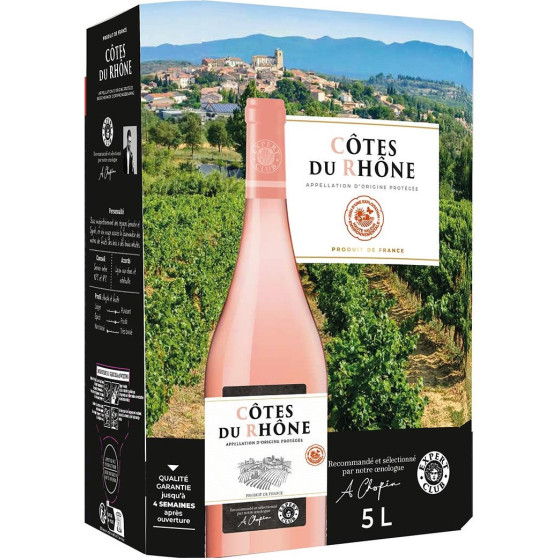 VIN ROSE COTES DU RHONE EXPERT CLUB 5L