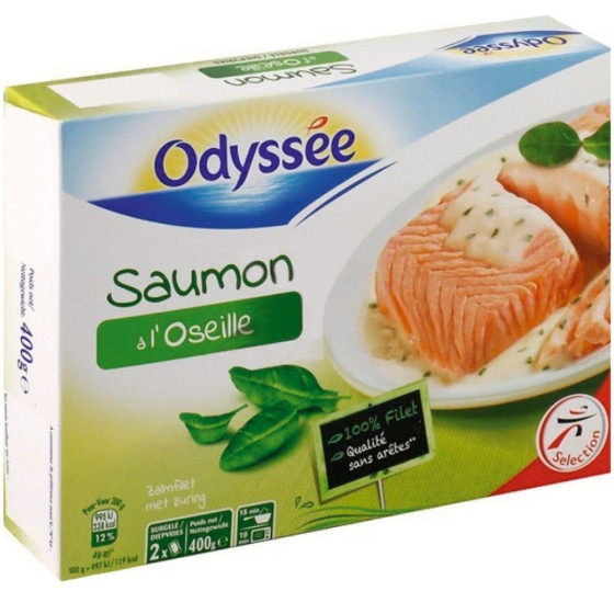 SAUMON A L'OSEILLE ODYSSEE 400G