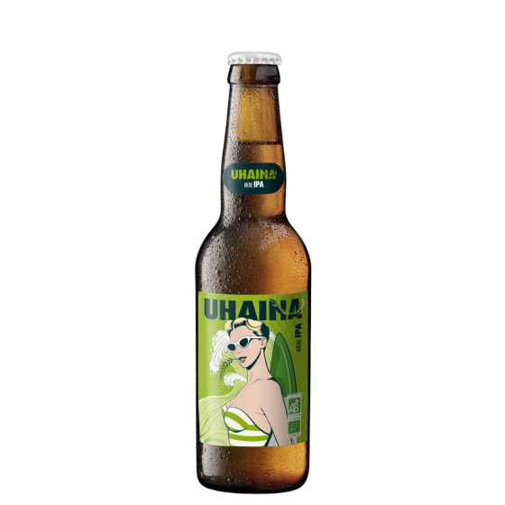 BIERE BLONDE BIO IPA UHAINA 33CL