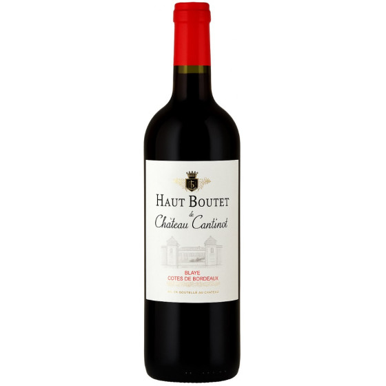 VIN BLAYE COTES DE BORDEAUX HAUT BOUTET DE CHATEAU CANTINOT 75CL