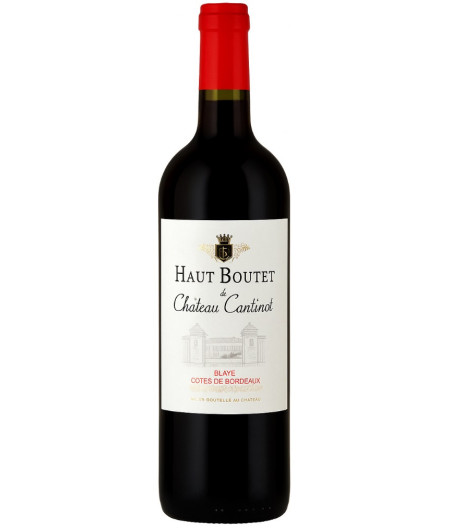 VIN BLAYE COTES DE BORDEAUX HAUT BOUTET DE CHATEAU CANTINOT 75CL