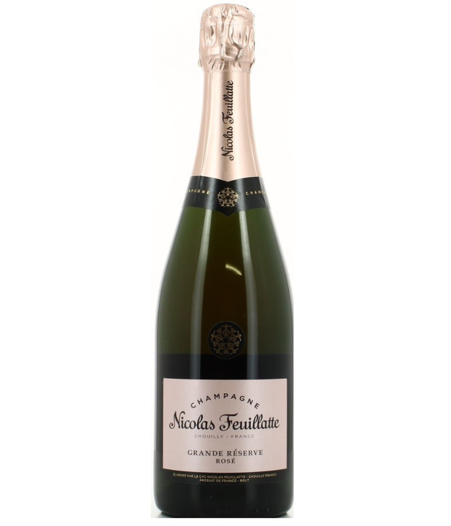 CHAMPAGNE BRUT ROSE NICOLAS FEUILLATE 75 CL