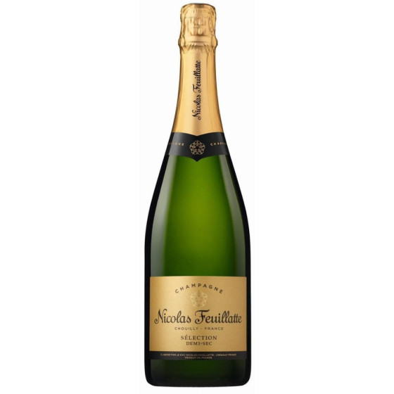 CHAMPAGNE DEMI-SEC NICOLAS FEUILLATTE 75CL