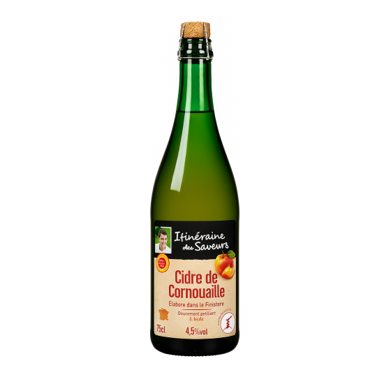 CIDRE DE CORNOUAILLE ITINERAIRES DE SAVEURS 75CL