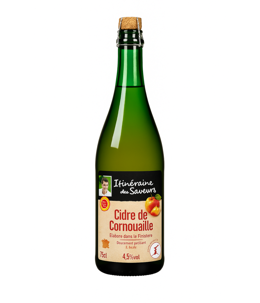 CIDRE DE CORNOUAILLE ITINERAIRES DE SAVEURS 75CL