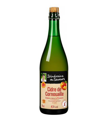 CIDRE DE CORNOUAILLE ITINERAIRES DE SAVEURS 75CL