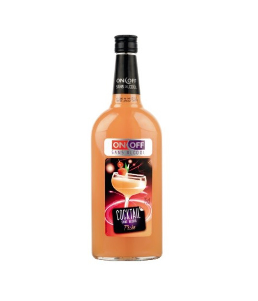 COCKTAIL SANS ALCOOL PECHE 750 ML