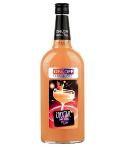 COCKTAIL SANS ALCOOL PECHE 750 ML