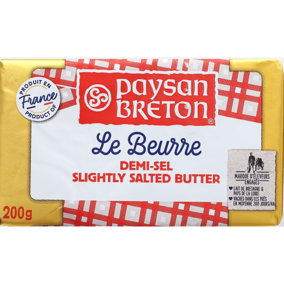 BEURRE DEMI-SEL 250G