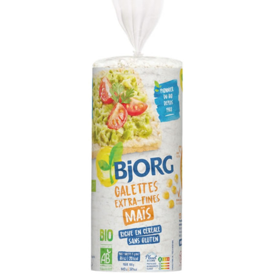 GALETTE DE MAIS BJORG 130G