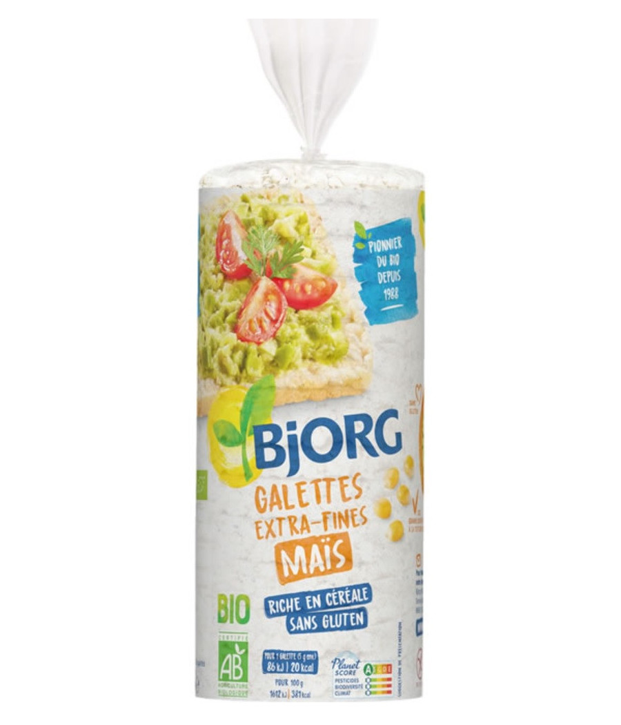 GALETTE DE MAIS BJORG 130G