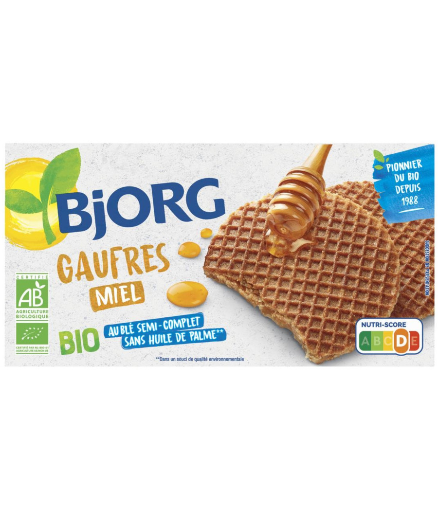 GAUFRES MIEL BJORG 175G