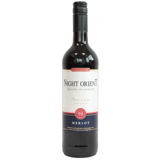 Night Orient Merlot Non-Alcoholic  750ml