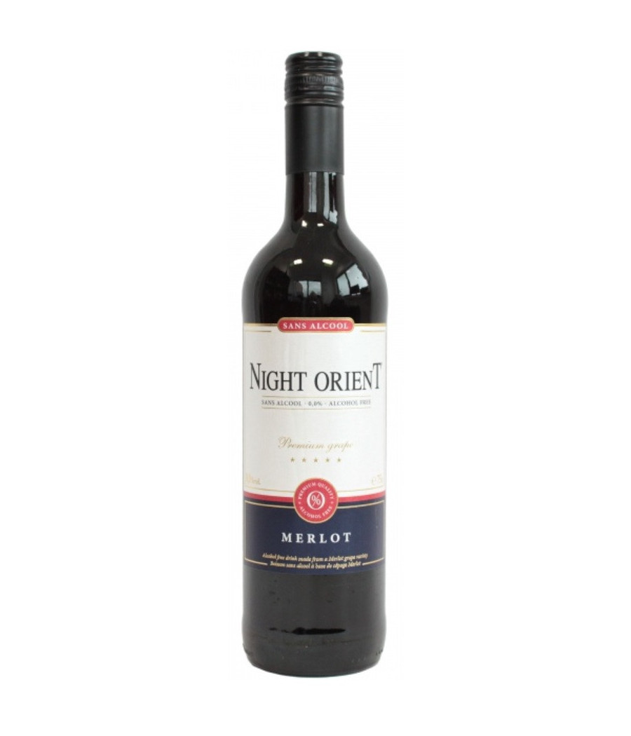 Night Orient Merlot Non-Alcoholic  750ml