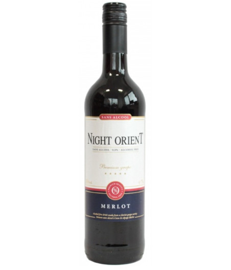 Night Orient Merlot Non-Alcoholic  750ml