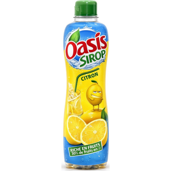 SIROP CITRON OASIS 75CL