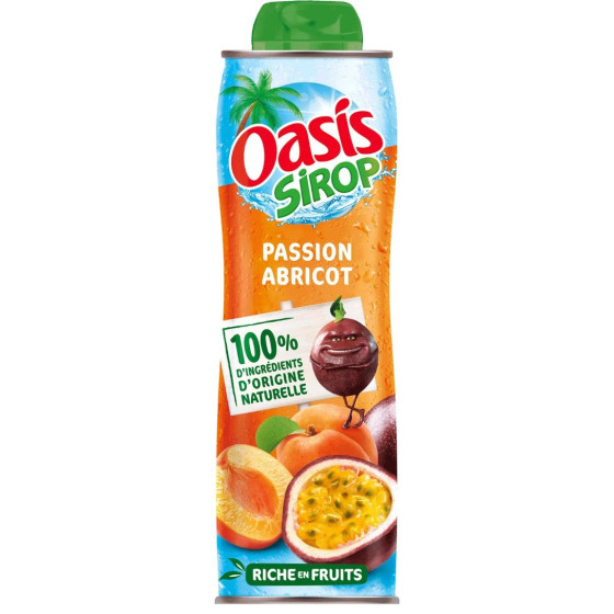 SIROP OASIS  PASSION ABRICOT