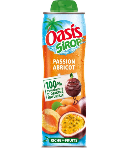 SIROP OASIS  PASSION ABRICOT