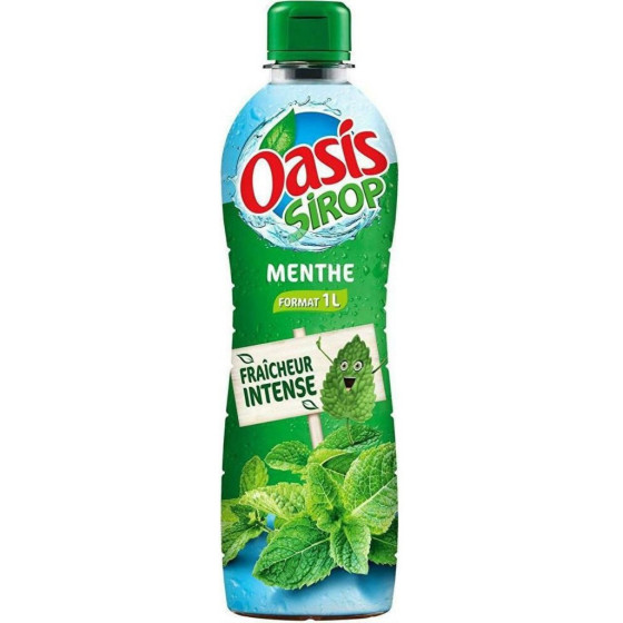 SIROP MENTHE OASIS 1L