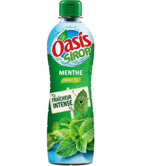 SIROP MENTHE OASIS 1L
