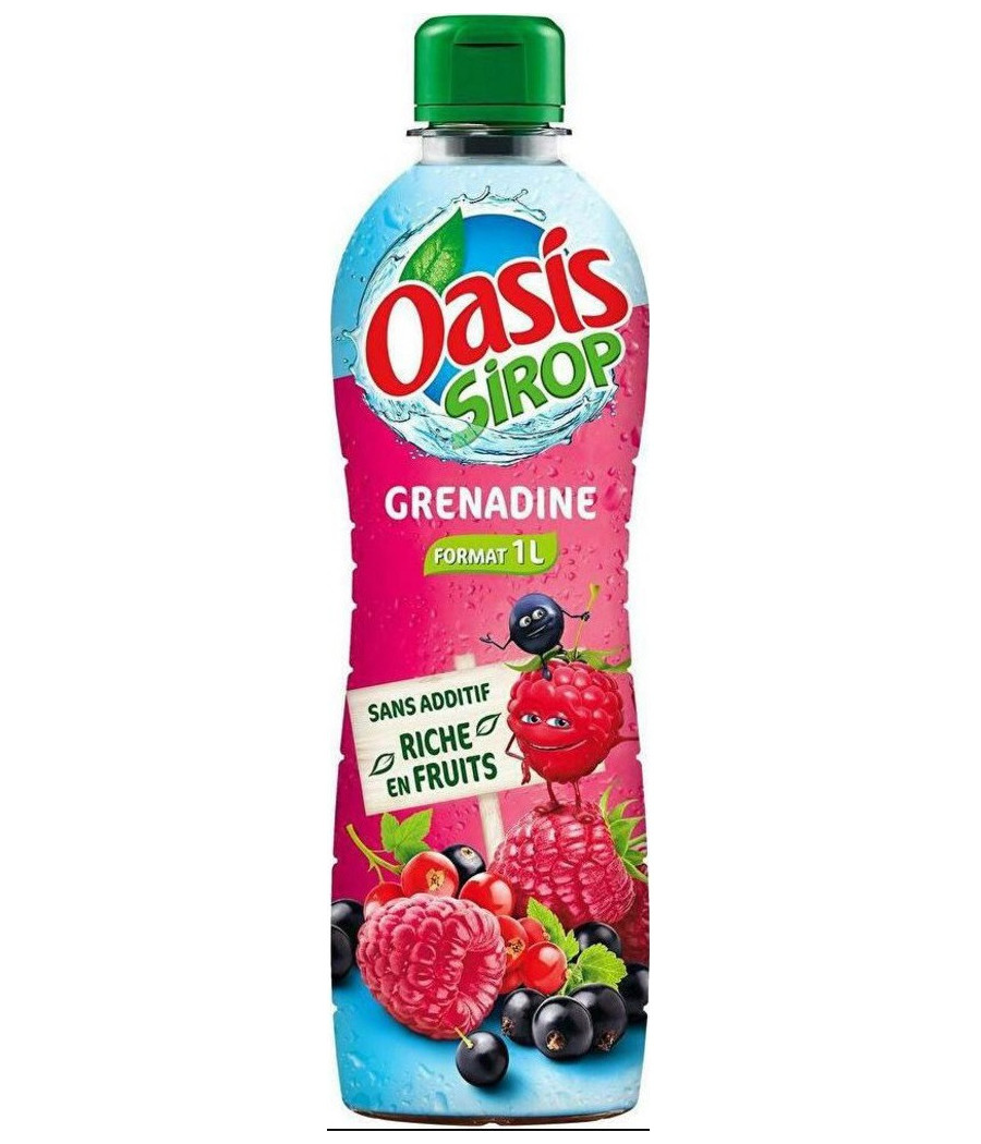 OASIS SIROP GRENADINE 1L