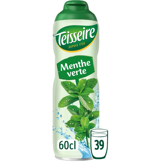 SIROP DE MENTHE VERTE TEISSEIRE 60 CL