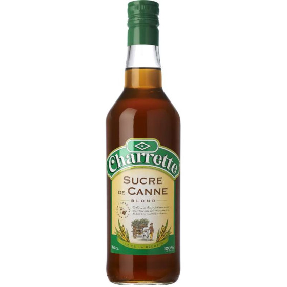 SIROP SUCRE DE CANNE BLOND CHARRETTE 70CL