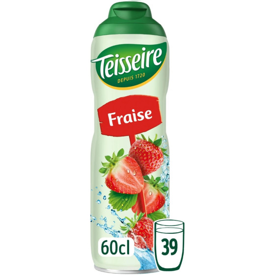 SIROP DE FRAISE TEISSEIRE 60CL