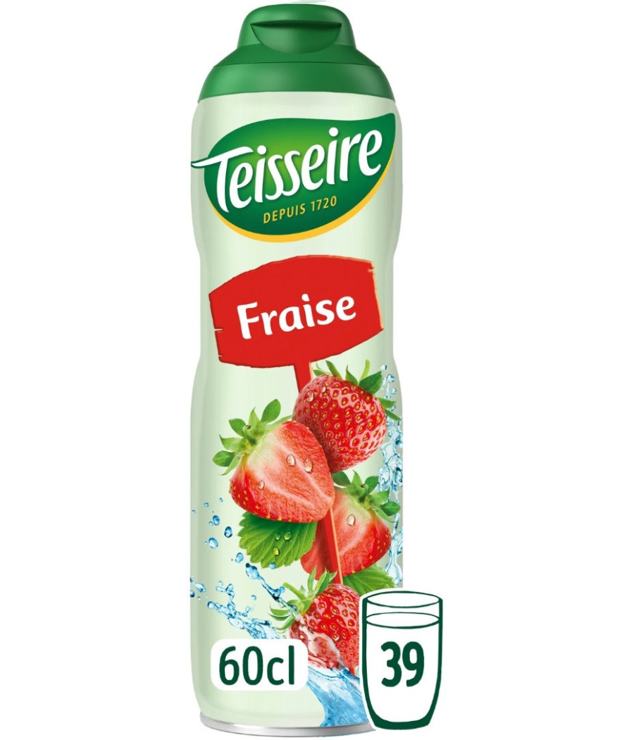 SIROP DE FRAISE TEISSEIRE 60CL