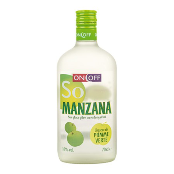 SO MANZANA ON OFF  70 CL