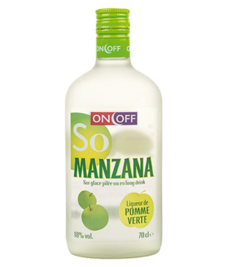 SO MANZANA ON OFF  70 CL