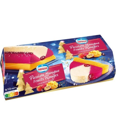 BUCHE PASSION MANGUE FRUITS ROUGES NESTLE 540G