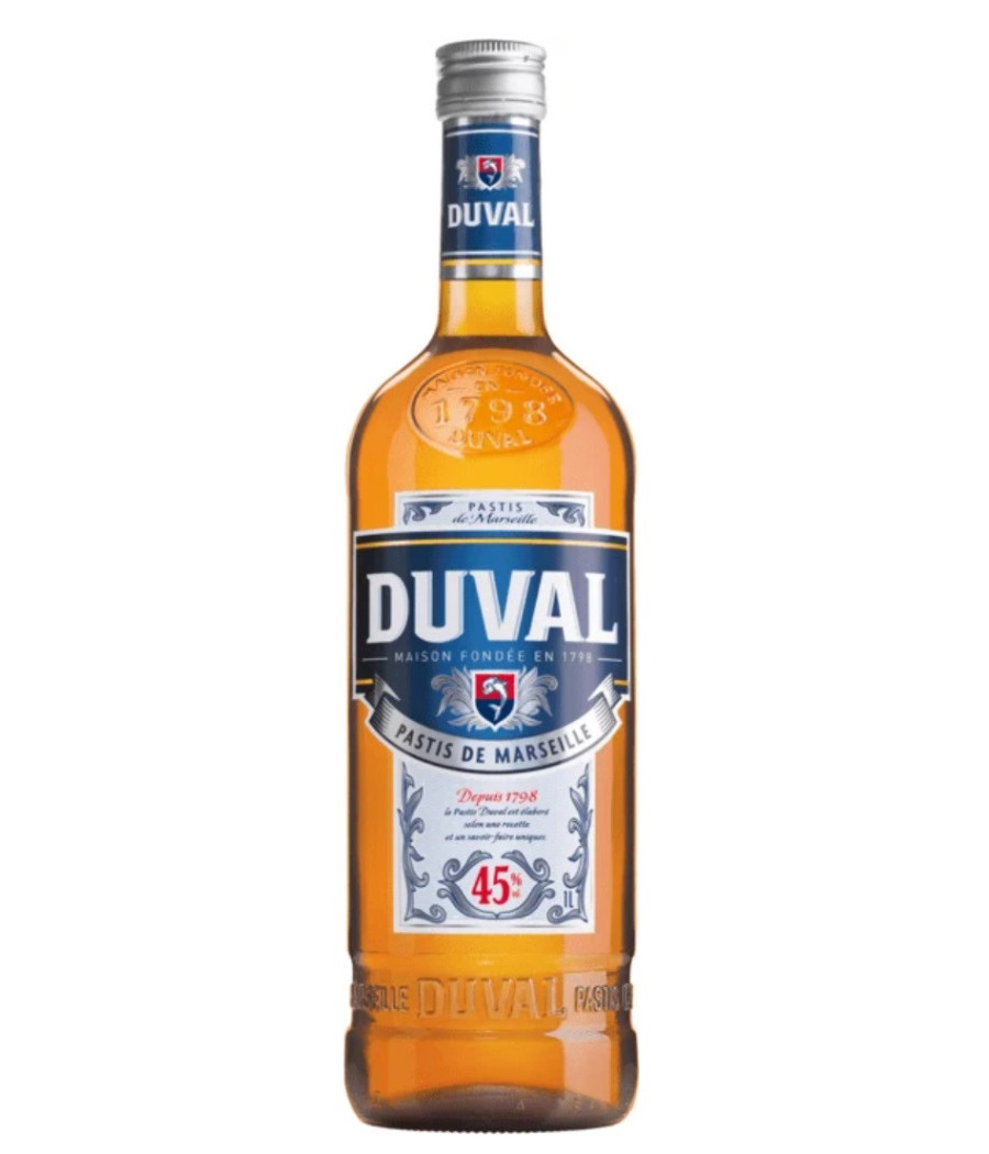Anise liqueurs Duval Pastis de Marseille 70 cl