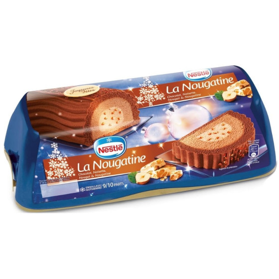 BÛCHE GLACEE LA NOUGATINE NESTLE 540G