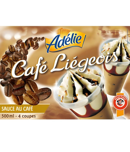 COUPE CAFE LIEGEOIS X4 ADELIE 500G