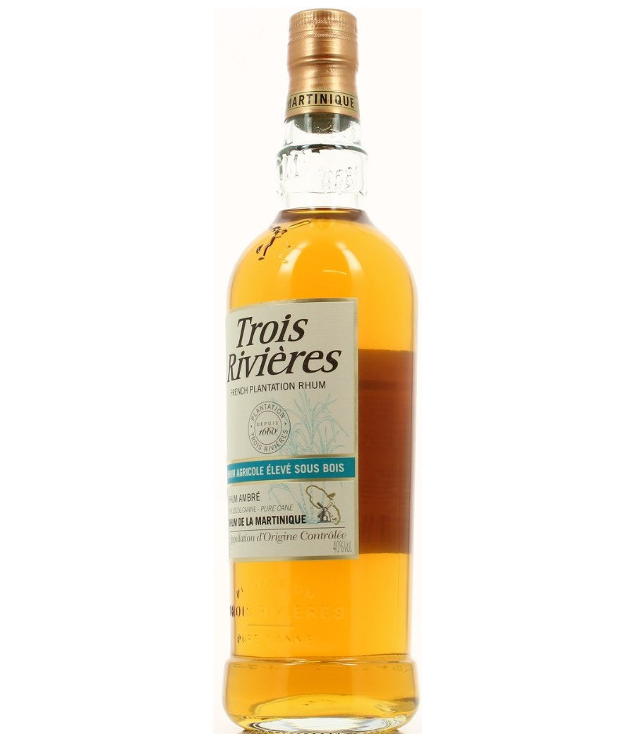 RHUM AMBRE AGRICOLE TROIS RIVIERES 70CL