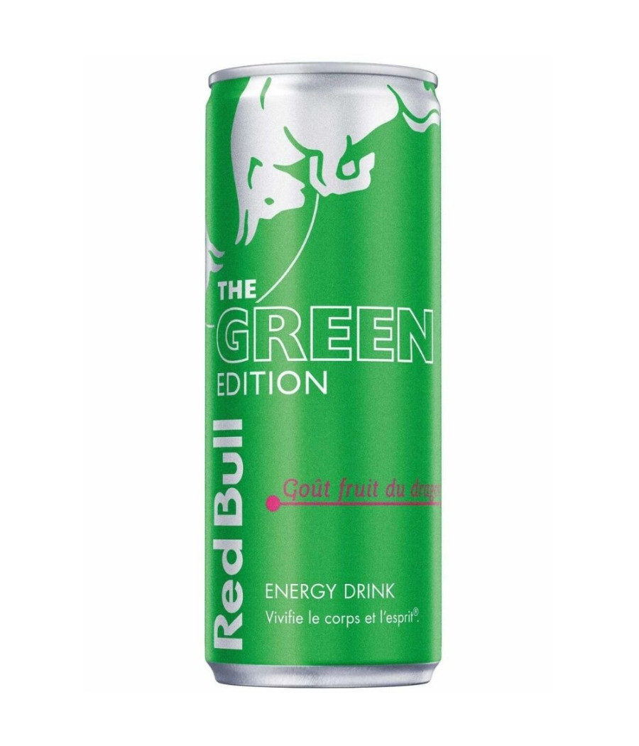 BOISSON ENERGISANTE FRUIT DU DRAGON RED BULL 25CL