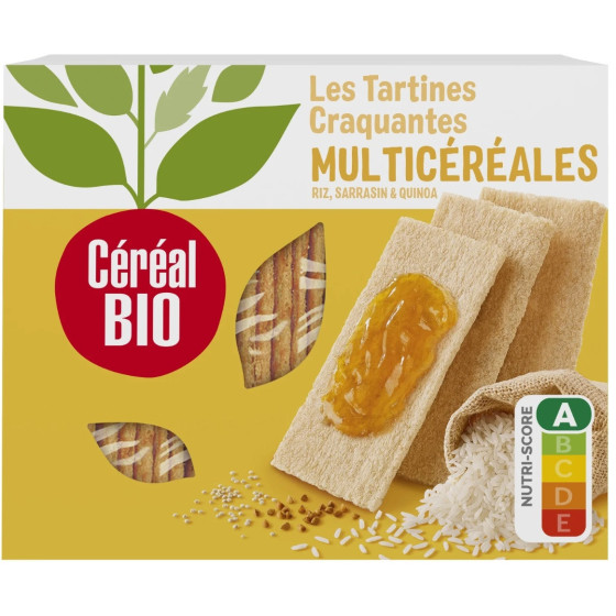 TARTINES CRAQUANTES MULTI-CEREALES 145 G