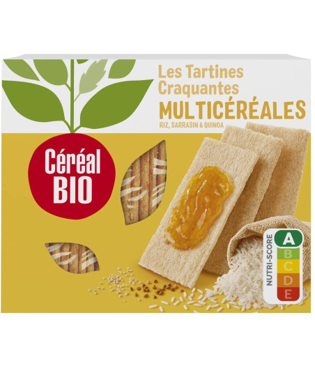 TARTINES CRAQUANTES MULTI-CEREALES 145 G