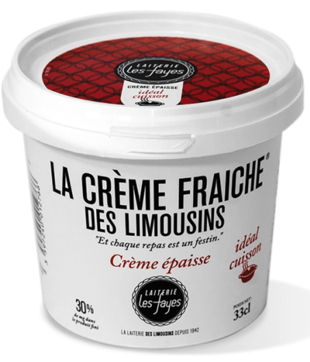 LA CREME FRAICHE DES LIMOUSINS 33 CL