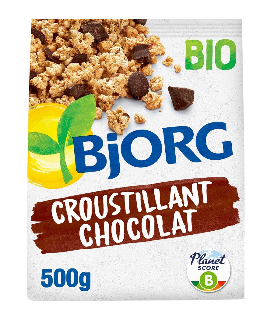 CEREALES BIO CROUSTILLANT CHOCOLAT BJORG 500G