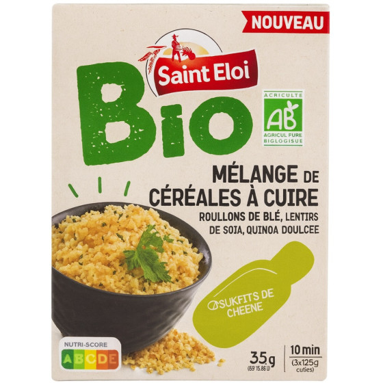 MELANGE DE CEREALES ET LEGUMES BIO SAINT ELOI 500G