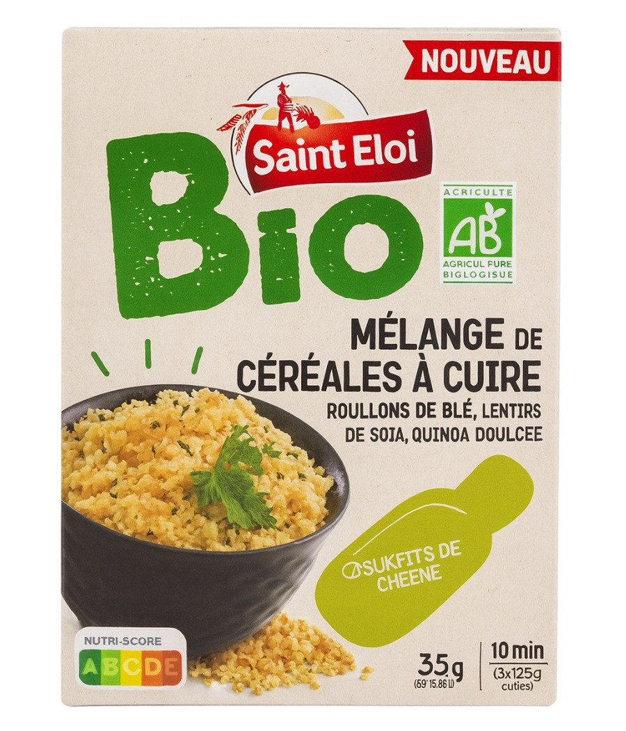 MELANGE DE CEREALES ET LEGUMES BIO SAINT ELOI 500G