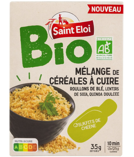 MELANGE DE CEREALES ET LEGUMES BIO SAINT ELOI 500G
