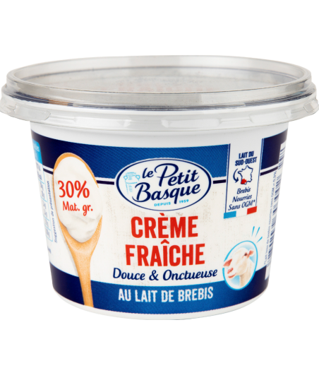CREME FRAICHE EPAISSE LE PETIT BASQUE  400 G