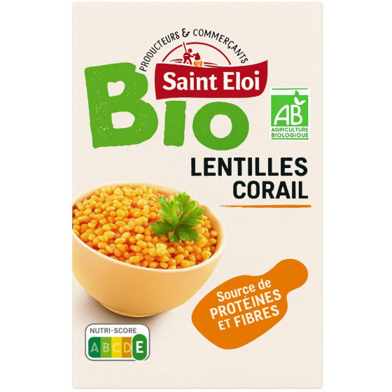 LENTILLES CORAIL BIO SAINT ELOI 500G